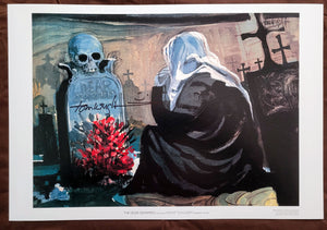 The Dear Departed 13" x 19" Print Autographed by Night Gallery artist Tom Wright