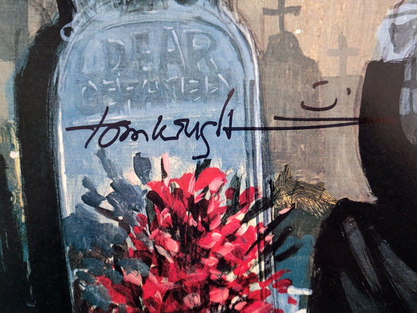 The Dear Departed 13" x 19" Print Autographed by Night Gallery artist Tom Wright