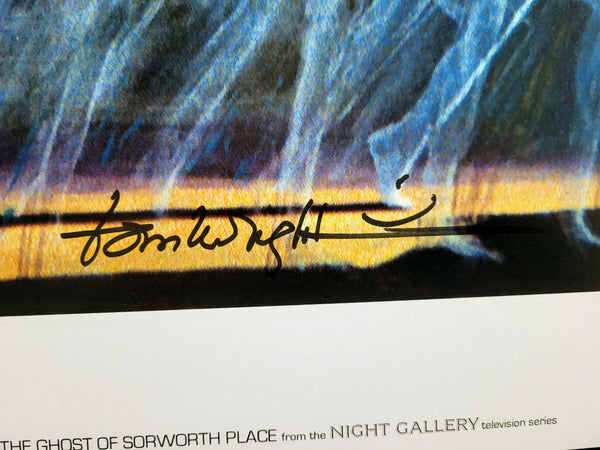 The Ghost of Sorworth Place 13" x 19" Print Autographed by Night Gallery artist Tom Wright