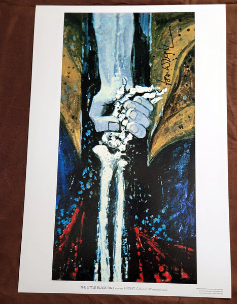 The Little Black Bag 13" x 19" Print Autographed by Night Gallery artist Tom Wright