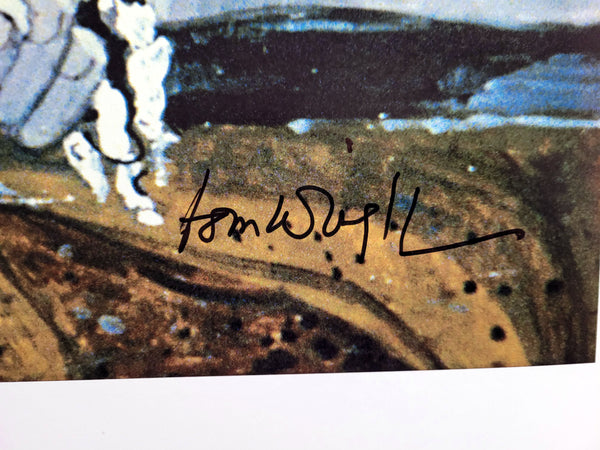 The Little Black Bag 13" x 19" Print Autographed by Night Gallery artist Tom Wright