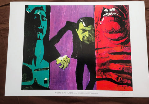 Sins of the Fathers 13" x 19" Print Autographed by Night Gallery artist Tom Wright